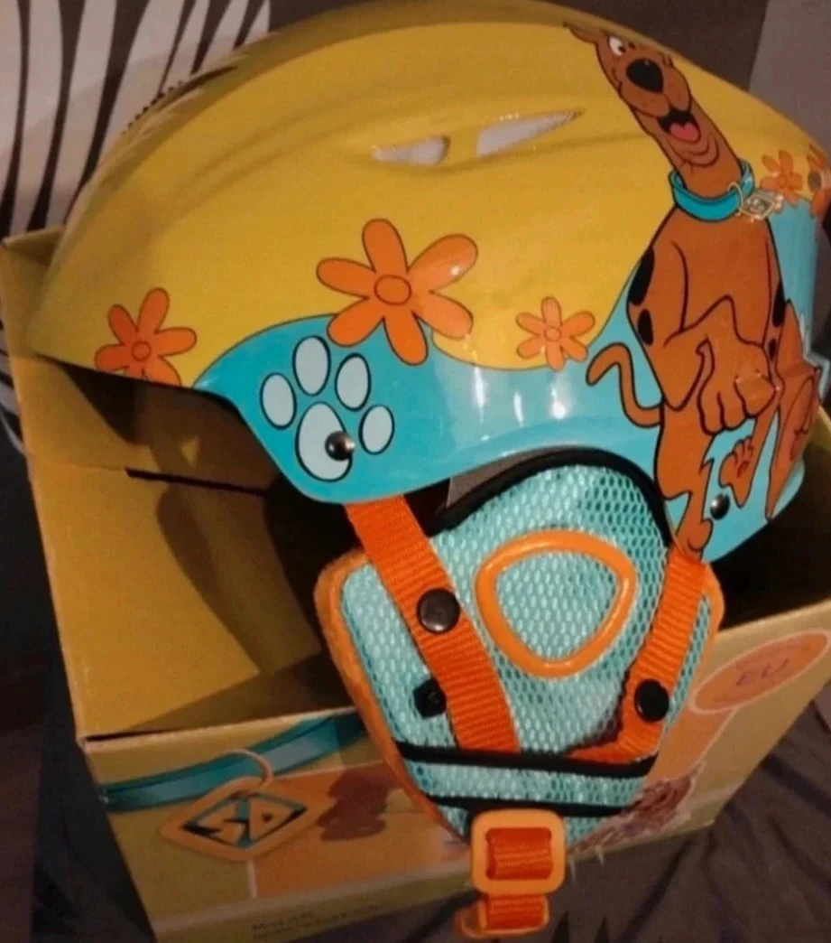 Casque vélo/trotinette scoobydoo taille M 54-58